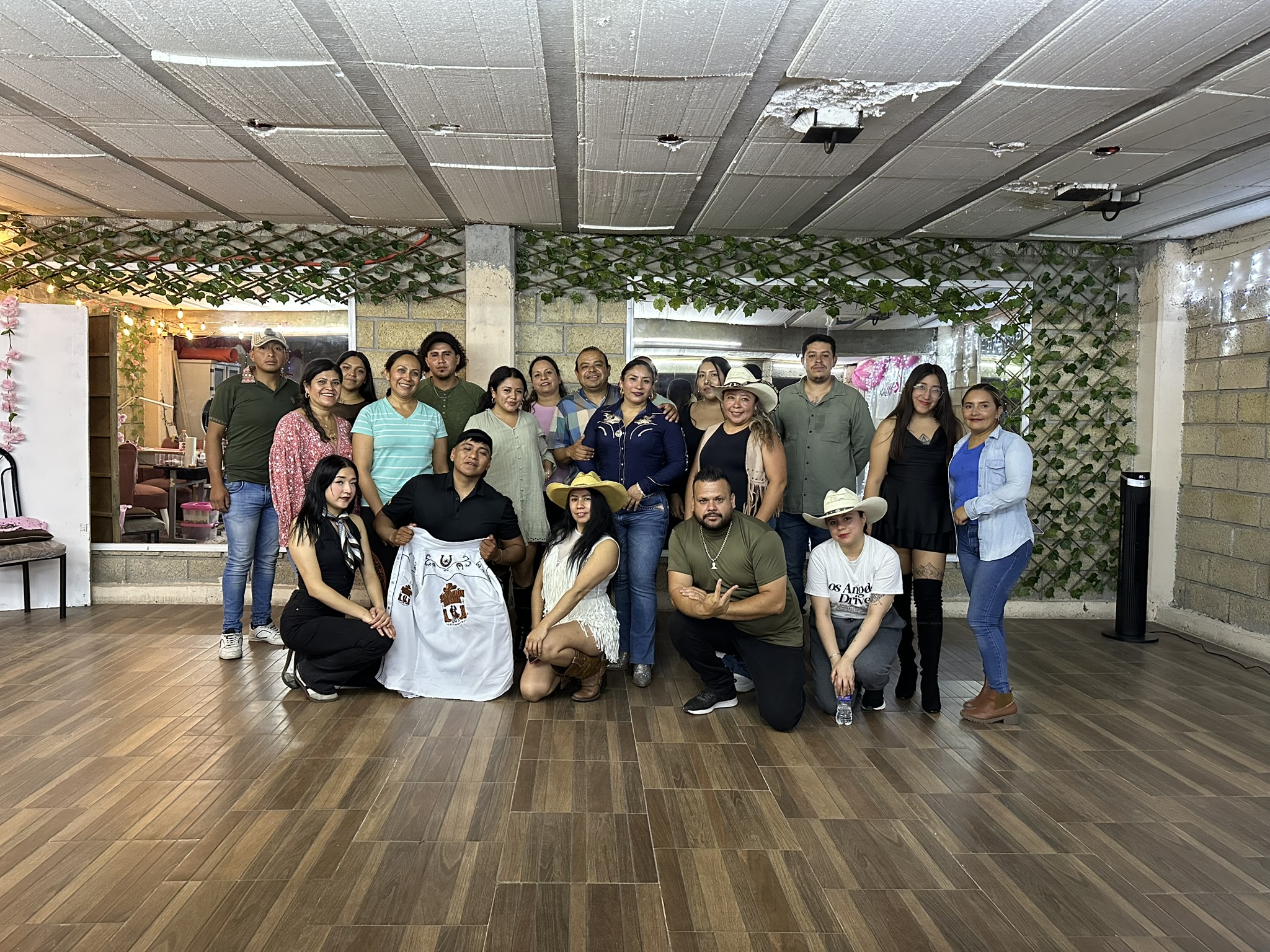 Coreografía avanzada durante una masterclass